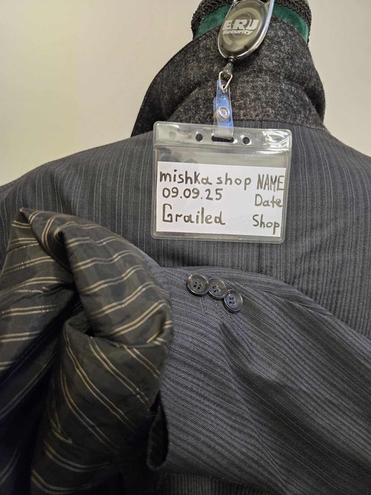 Burberry Vintage Burberry blazer jacket Size 54L - 4 Thumbnail