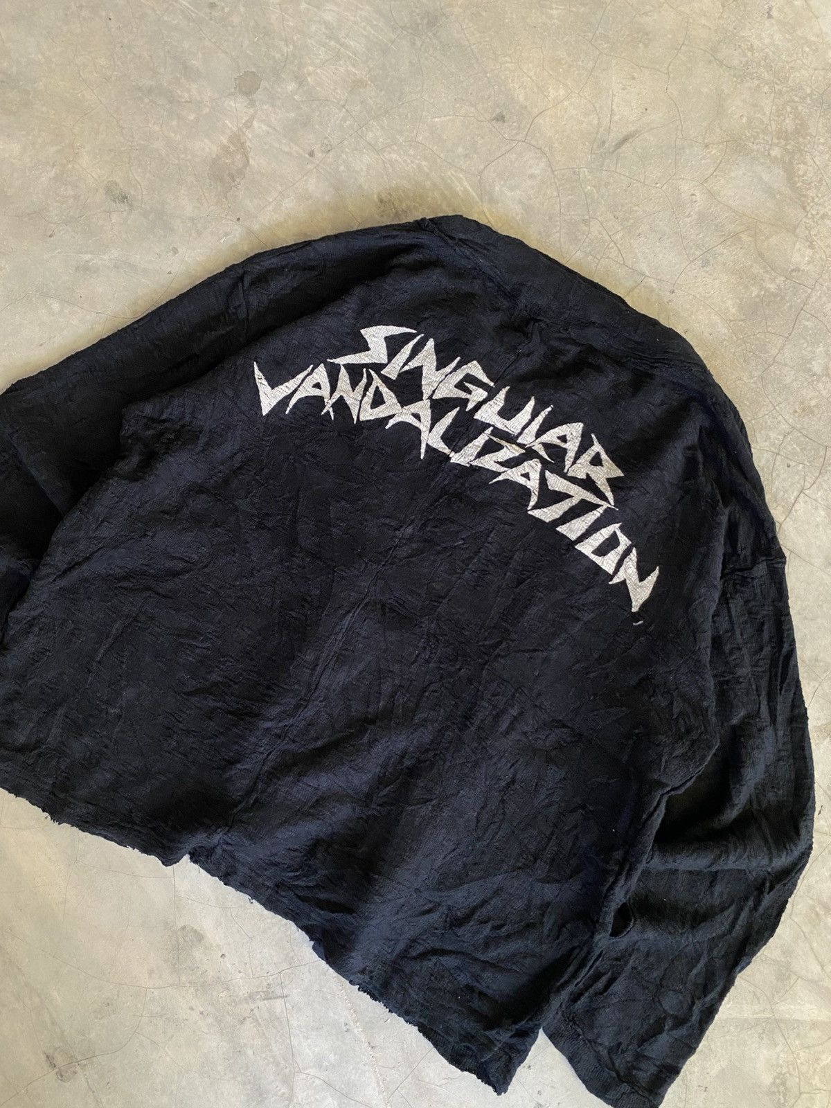 Japanese Brand Rare Avant-Garde “SINGULAR VANDALIZATION” Deconstructed Size US M / EU 48-50 / 2 - 2 Thumbnail
