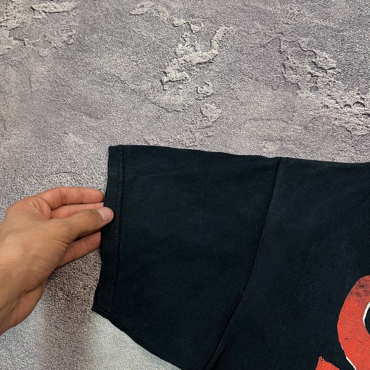 Vintage Vintage 90s Cotton System Of a Down Big Logo Black T-Shirt Size US L / EU 52-54 / 3 - 8 Thumbnail