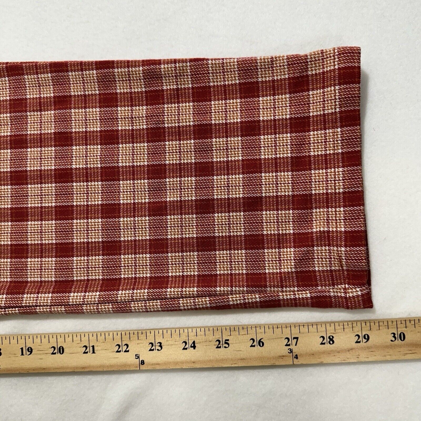 Brandy Melville Brandy Melville One Size Red Plaid High Rise Tilden Pants Size 24" / US 00 / IT 34 - 13 Thumbnail
