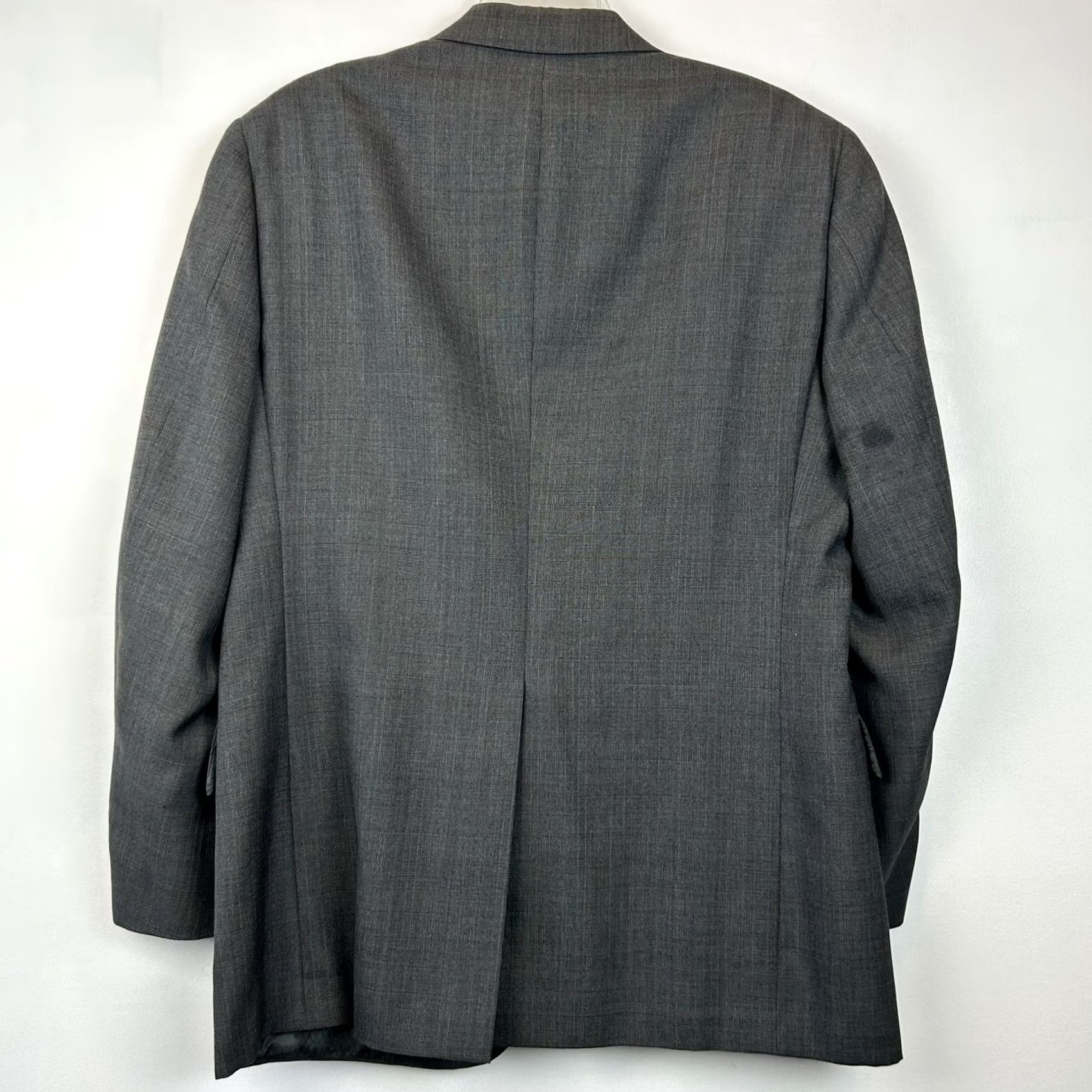 Hart Schaffner Marx Hart Schaffner Marx Sport Coat Blazer Mens 41 Gray Wool 2 Button Notch Lapel Regular Size 42R - 2 Thumbnail