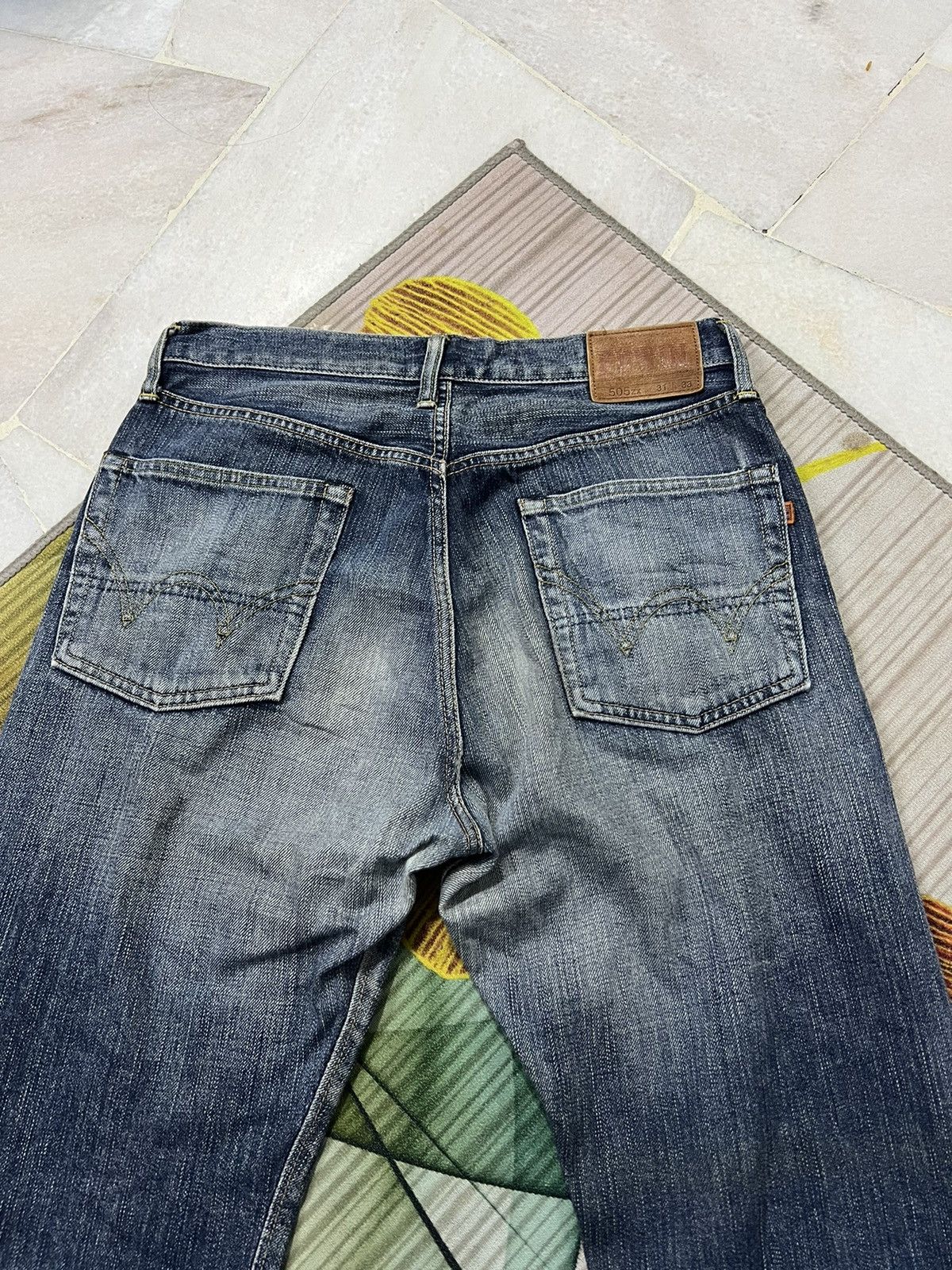 Edwin 💥RARE EDWIN 505zx SELVEDGE WITH ORENTAG Size US 31 - 4 Thumbnail