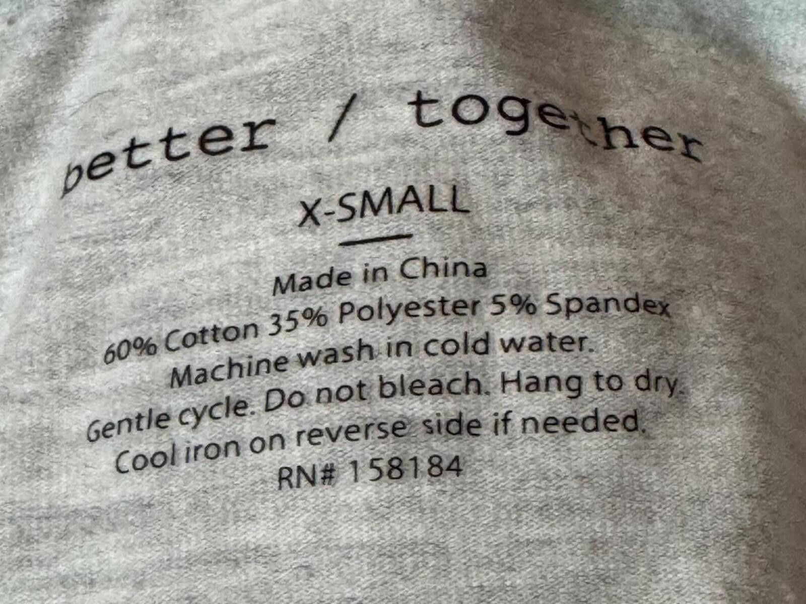 Other Better Together Light Gray X-Small Leggings Size 26" / US 2 / IT 38 - 2 Thumbnail