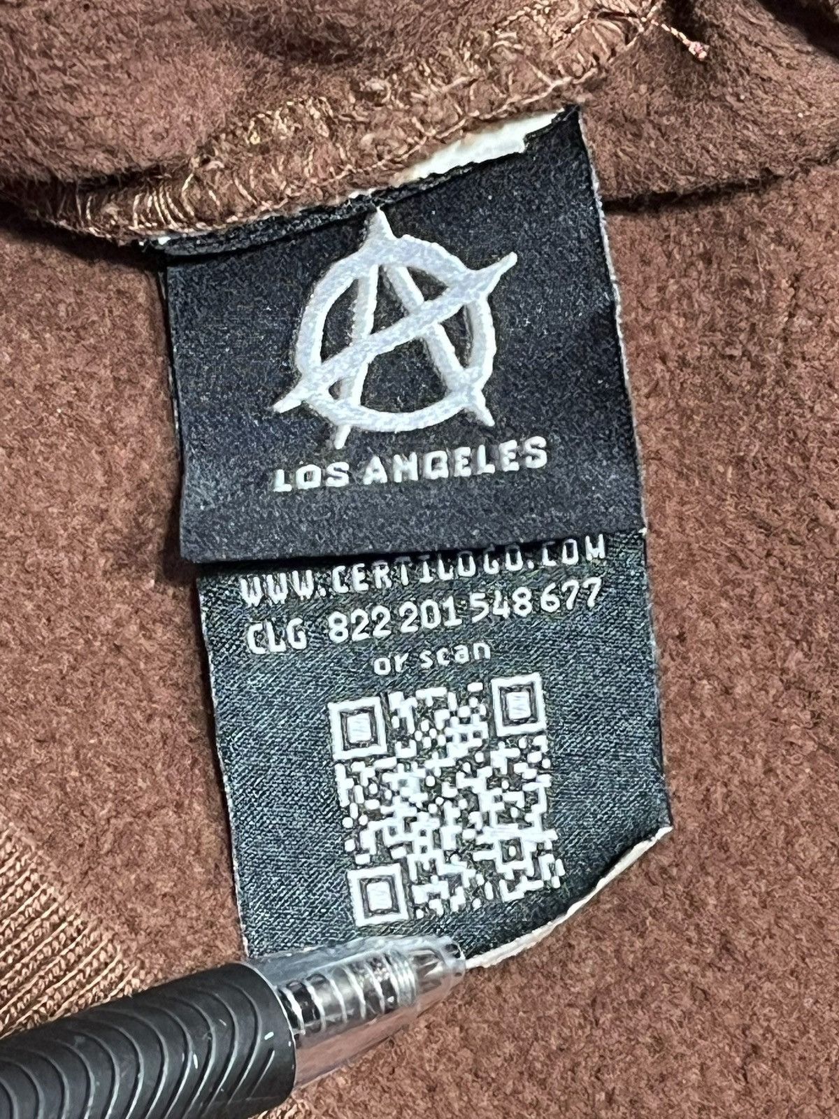 Revenge REVENGE “XXXTENTACION HEART BREAK” HOODIE - SIZE XL - BROWN Size US XL / EU 56 / 4 - 4 Thumbnail