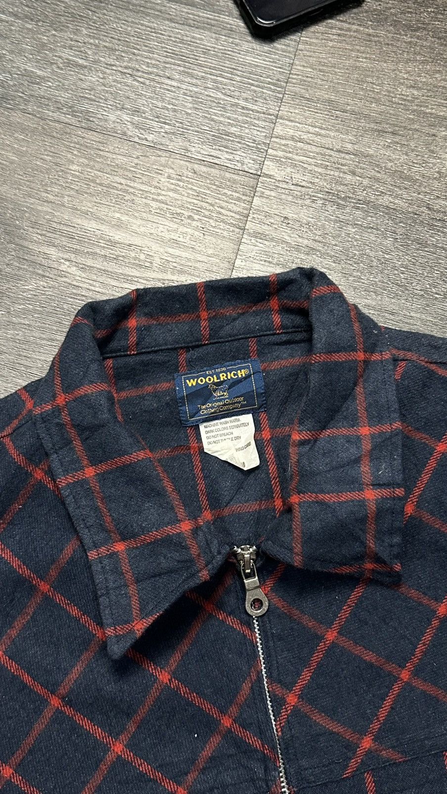 Woolrich Woolen Mills 90s woolrich plaid zipper jacket Size US M / EU 48-50 / 2 - 4 Thumbnail