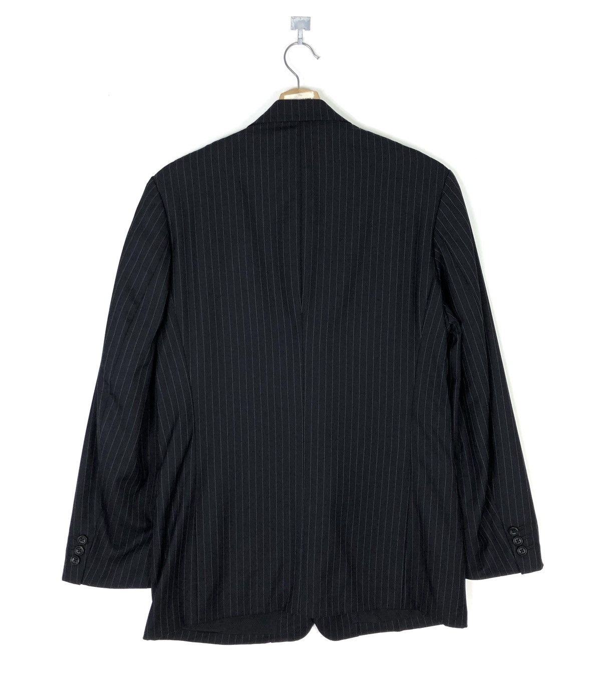 Yohji Yamamoto AW2012 7-POCKETS COSTUME D’ HOMME STRIPES WOOL GABARDINE Size US M / EU 48-50 / 2 - 4 Thumbnail