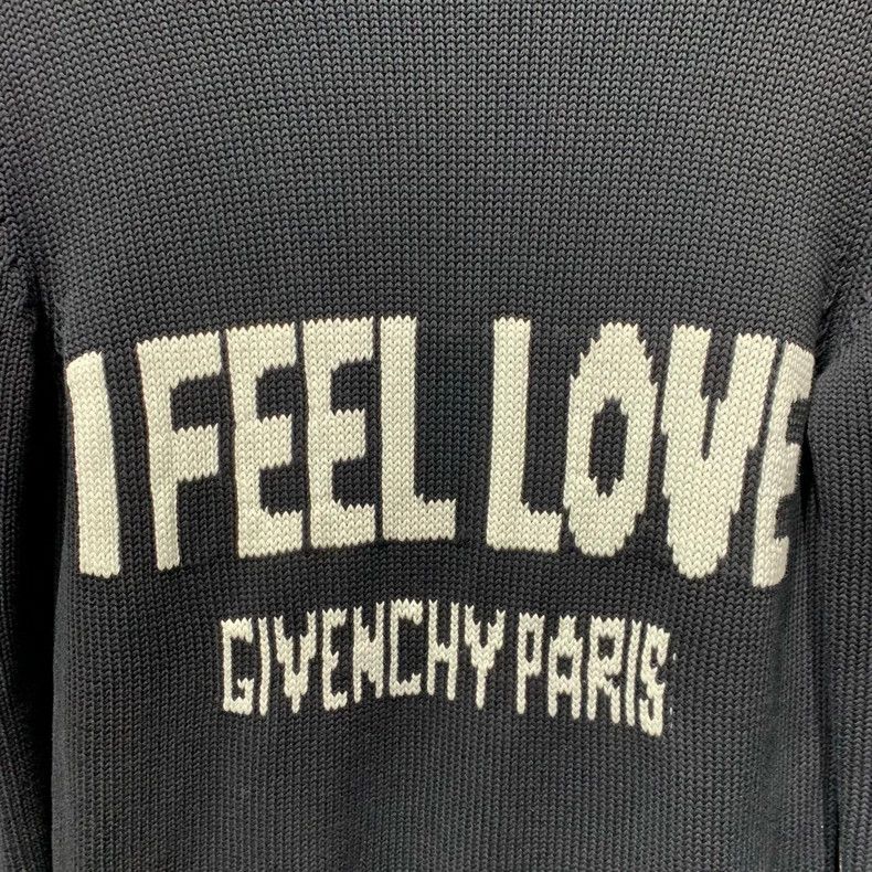 Givenchy Givenchy I FEEL LOVE Slogan Knit Sweater 2506-Nextarrow Size US S / EU 44-46 / 1 - 4 Thumbnail