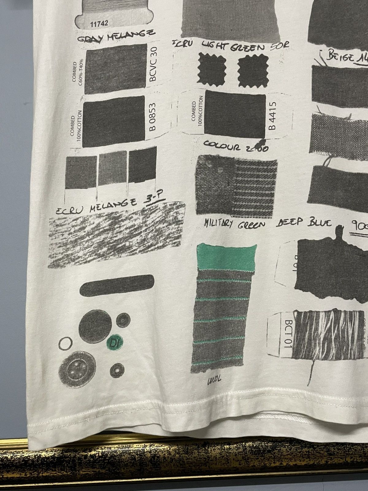Designer × Diesel × Vintage Vintag Designer Diesel Industry Art Relay Photo Tee Tshirt Size US S / EU 44-46 / 1 - 5 Thumbnail