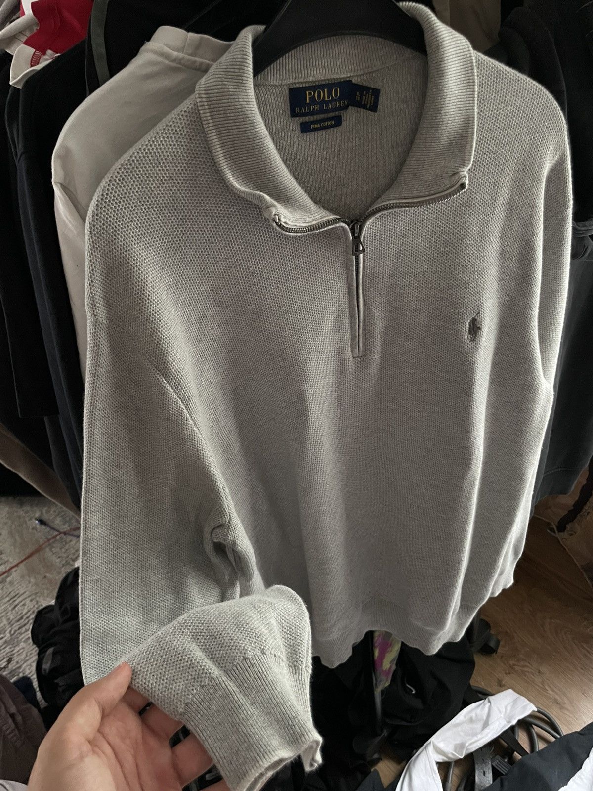 Ralph Lauren × Vintage Polo Ralf Lauren Half Zip Size US XL / EU 56 / 4 - 3 Thumbnail