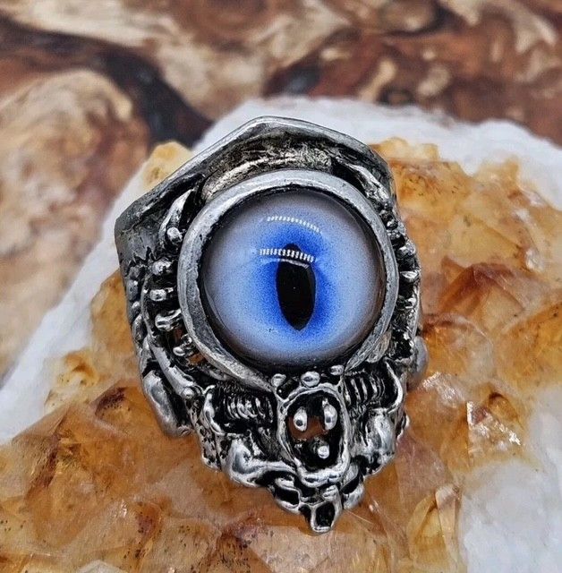 Other Axel Stocks Prosthetic Cat Eye Ring Signed Size ONE SIZE - 1 Thumbnail
