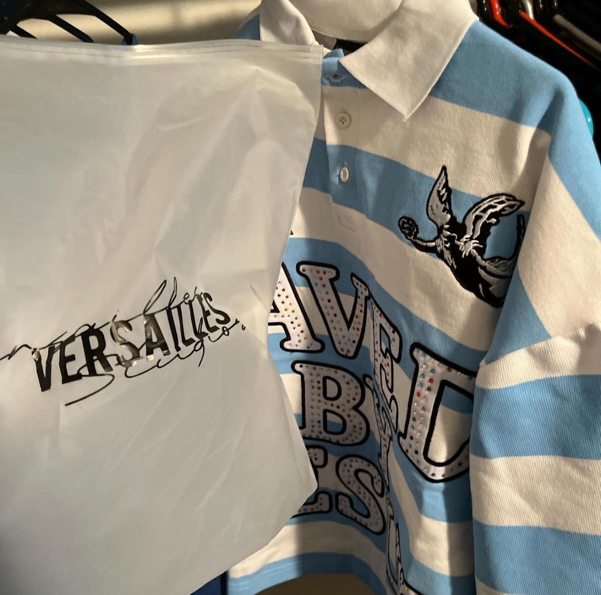 Versailles Versailles Studio Rugby Jesus Saves Button up Size US M / EU 48-50 / 2 - 2 Thumbnail