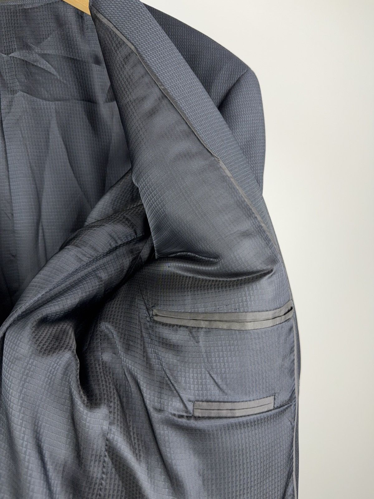 Emporio Armani Luxury 00s Emporio Armani G Line Classic Navy Blazer Size 44R - 14 Thumbnail