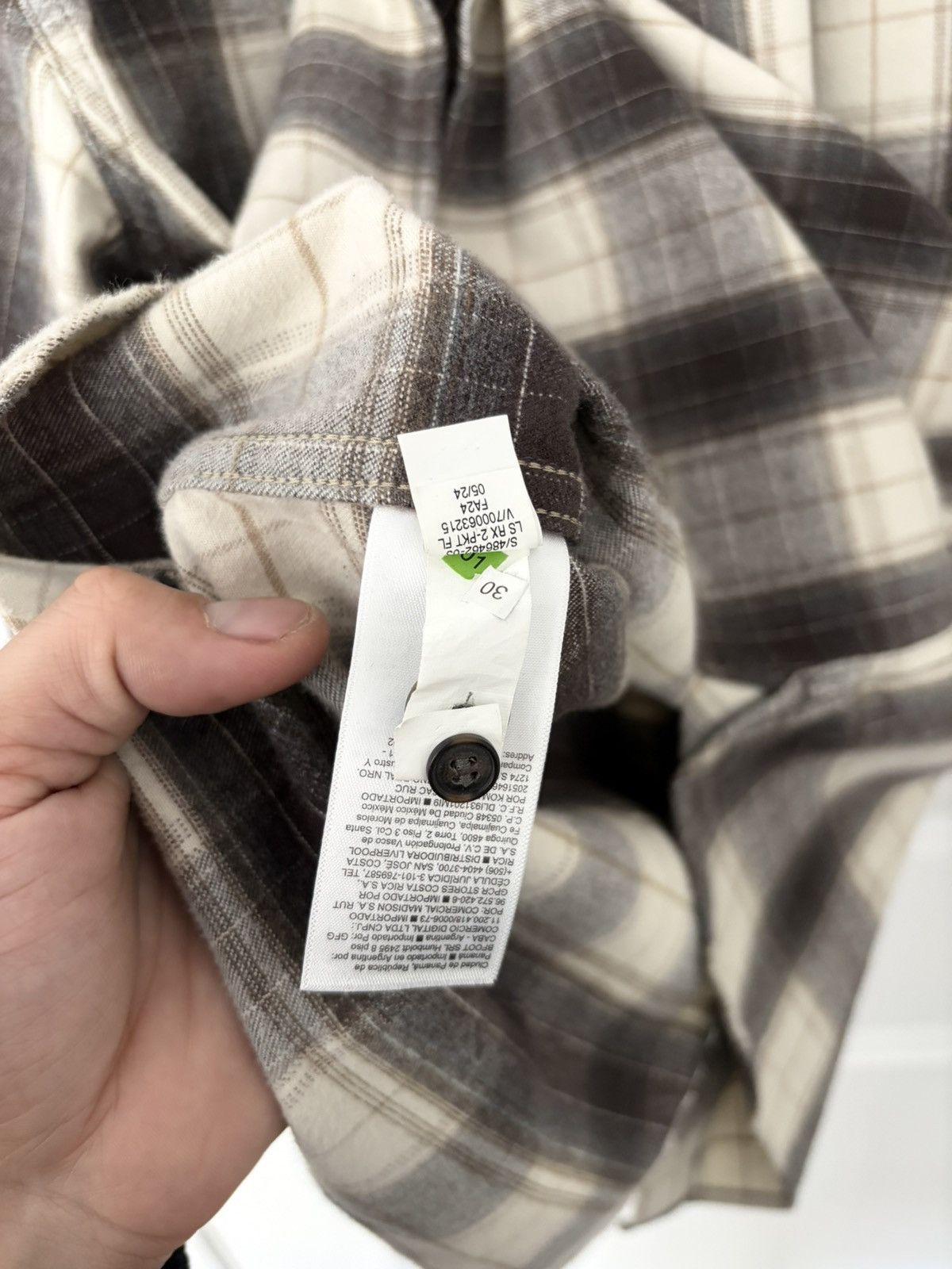 Banana Republic Banana Republic Relaxed Fit Flannel Size US M / EU 48-50 / 2 - 10 Thumbnail