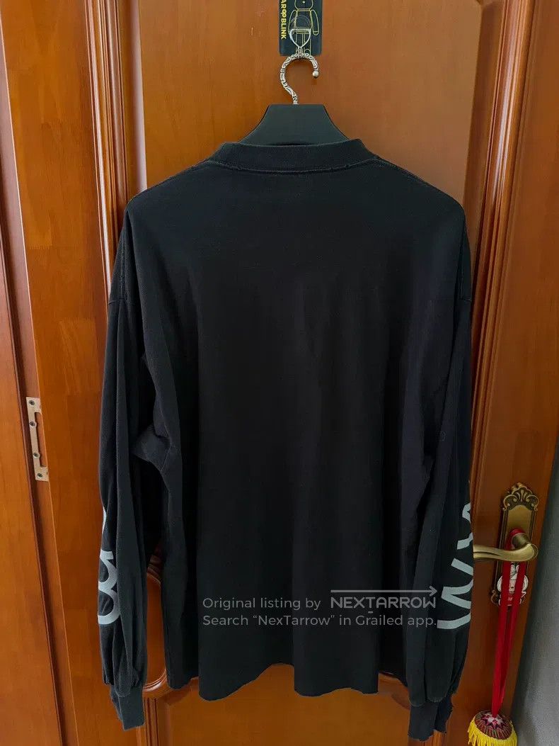 Balenciaga Balenciaga Black Website Exclusive Embroidered Logo Long S Size US L / EU 52-54 / 3 - 2 Thumbnail