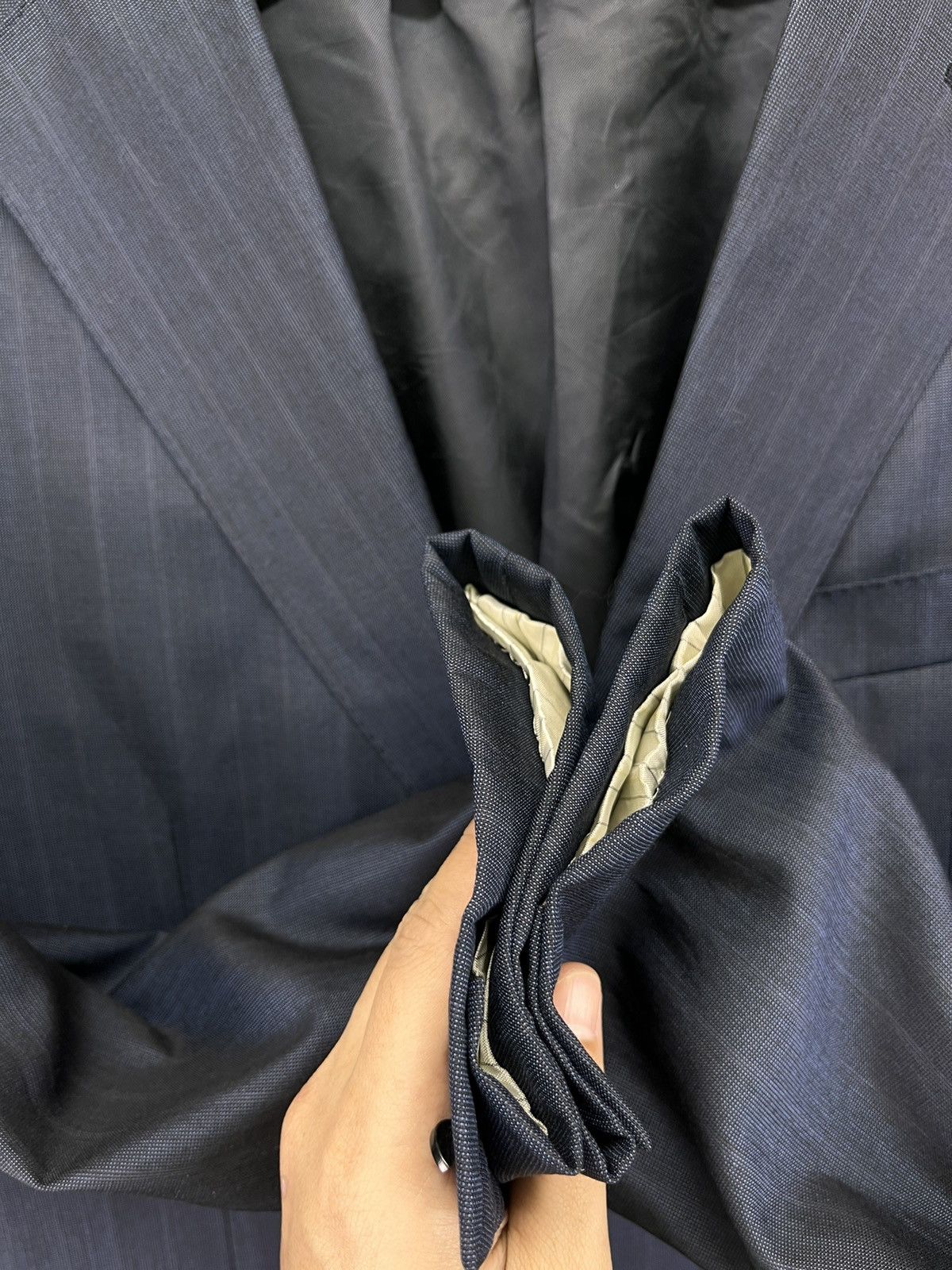 Ermenegildo Zegna Vintage Ermenegildo Zegna Luxury Wool Silk Blazer Jacket Size US M / EU 48-50 / 2 - 13 Thumbnail