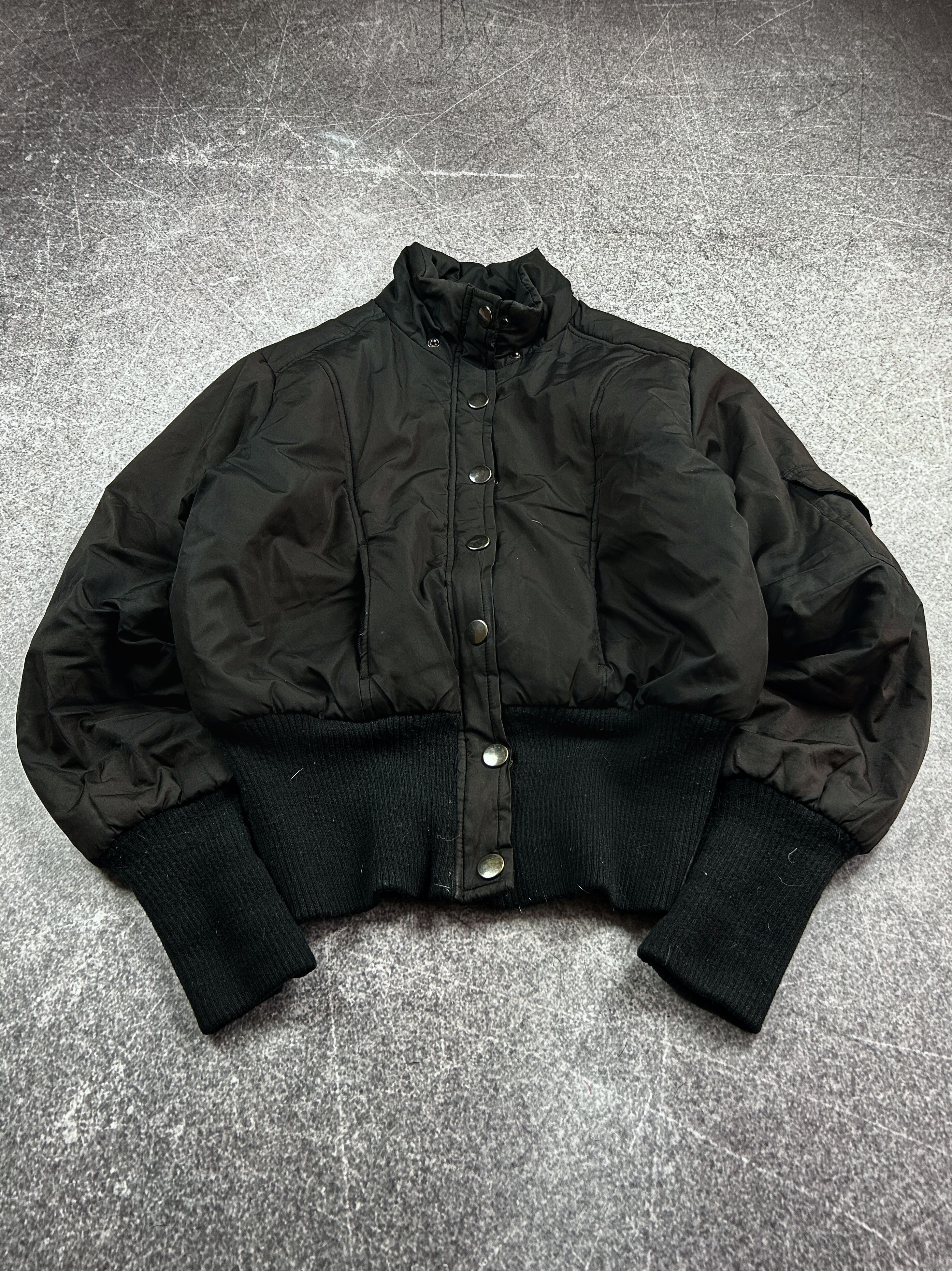 Japanese Brand Vintage Rick Owens Balenciaga Style Cropped Jacket Y2K 90S Size US S / EU 44-46 / 1 - 5 Thumbnail