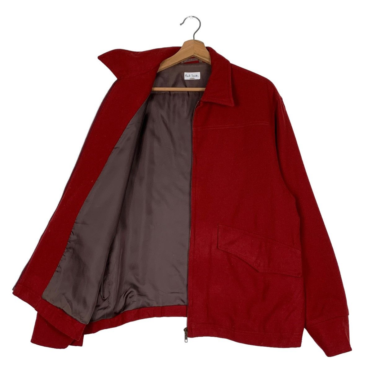 Paul Smith PAUL SMITH Red Casual Jacket #0871-C39 Size US L / EU 52-54 / 3 - 9 Thumbnail