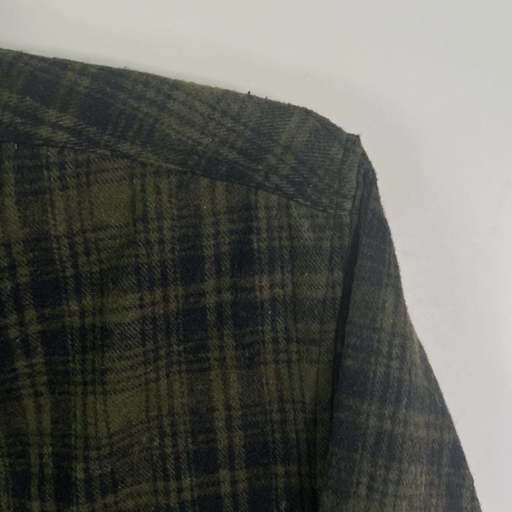 Vintage Work'N Gear Plaid Flannel Shirt Mens Size L Green Size US L / EU 52-54 / 3 - 2 Thumbnail