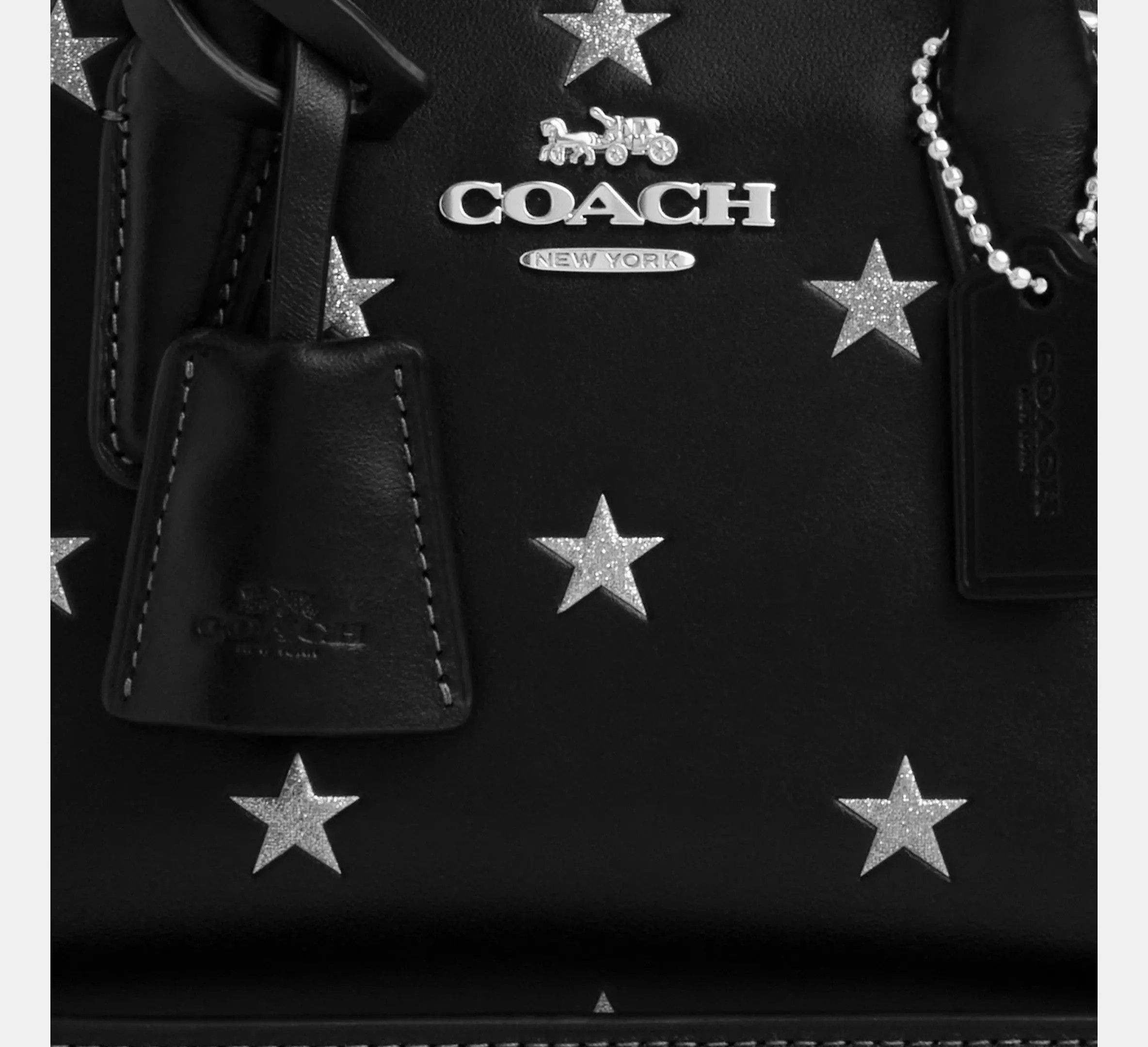Coach Andrea Mini Carryall Bag With Star Print CW306 Size ONE SIZE - 13 Thumbnail
