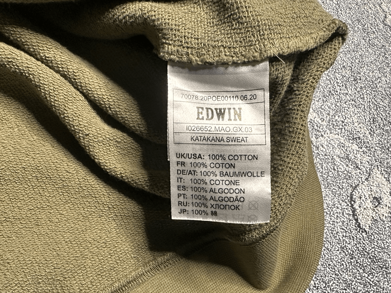 Edwin Edwin men's sweatshirt XL Size US XL / EU 56 / 4 - 4 Thumbnail