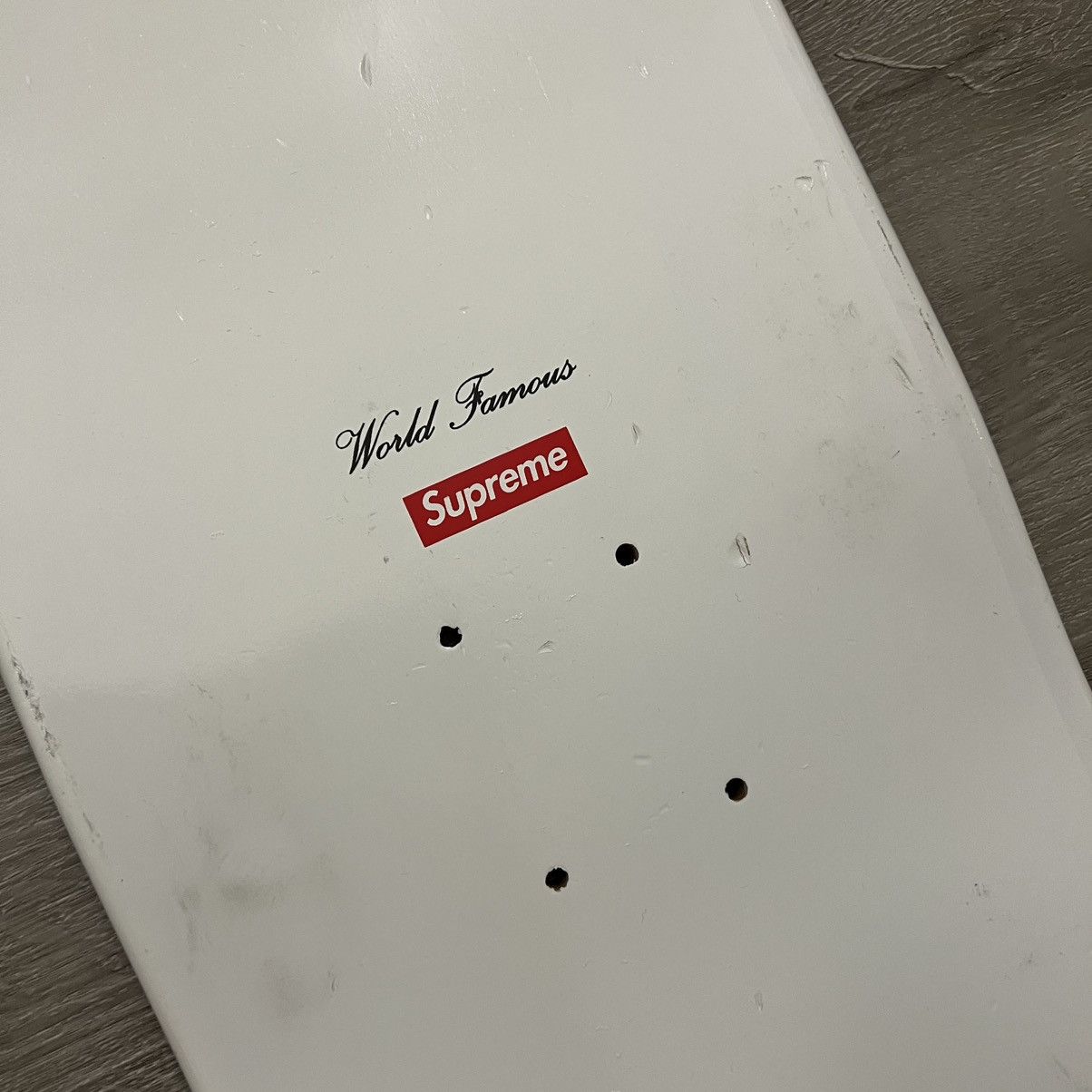 Supreme Supreme 20th Anniversary Box Logo Skateboard Deck Size ONE SIZE - 13 Thumbnail