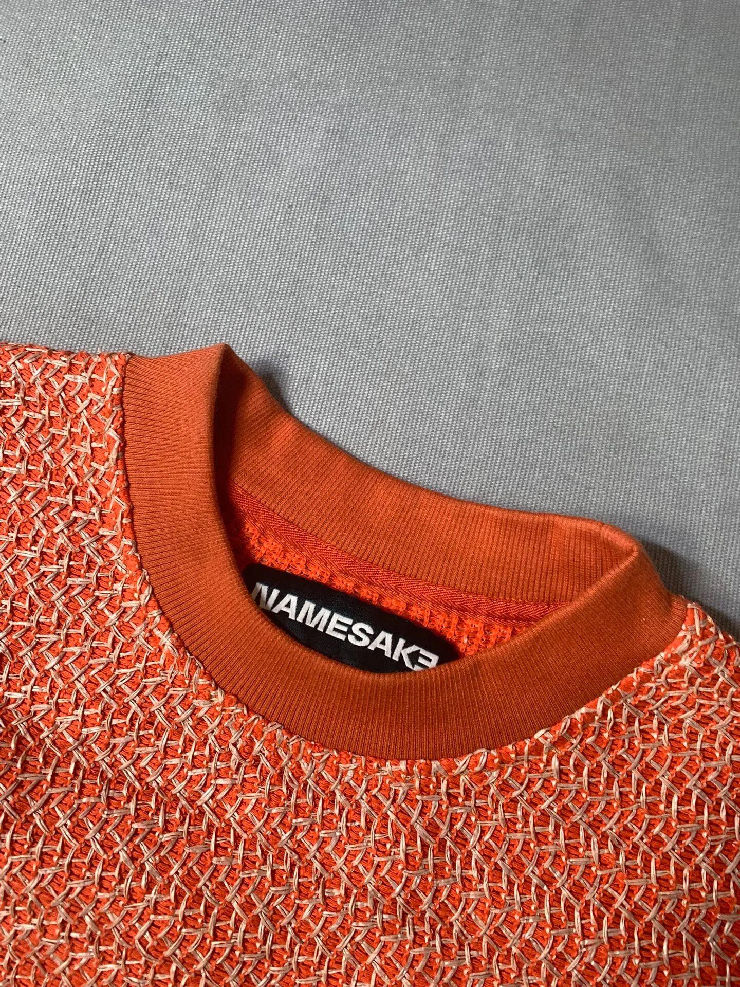 Namesake Size M Black-And-White Embroidered Vest| in Orange, Men's — image 4 of 6