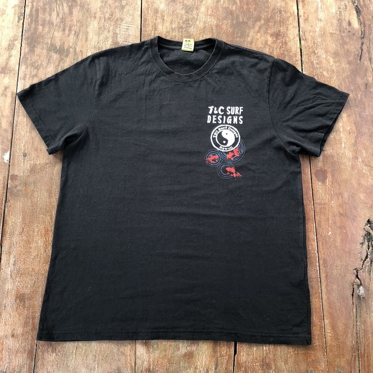 Vintage Vintage T&C Hawaii Surfing T Shirt Size US L / EU 52-54 / 3 - 3 Thumbnail