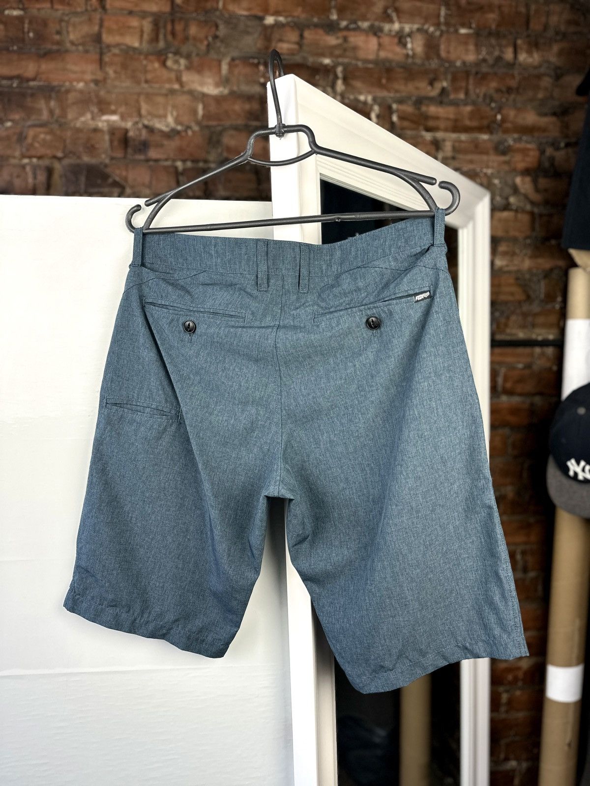 Fox Racing 🔥Mens FOX Tech Shorts Gray Size: 30 Size US 30 / EU 46 - 3 Thumbnail