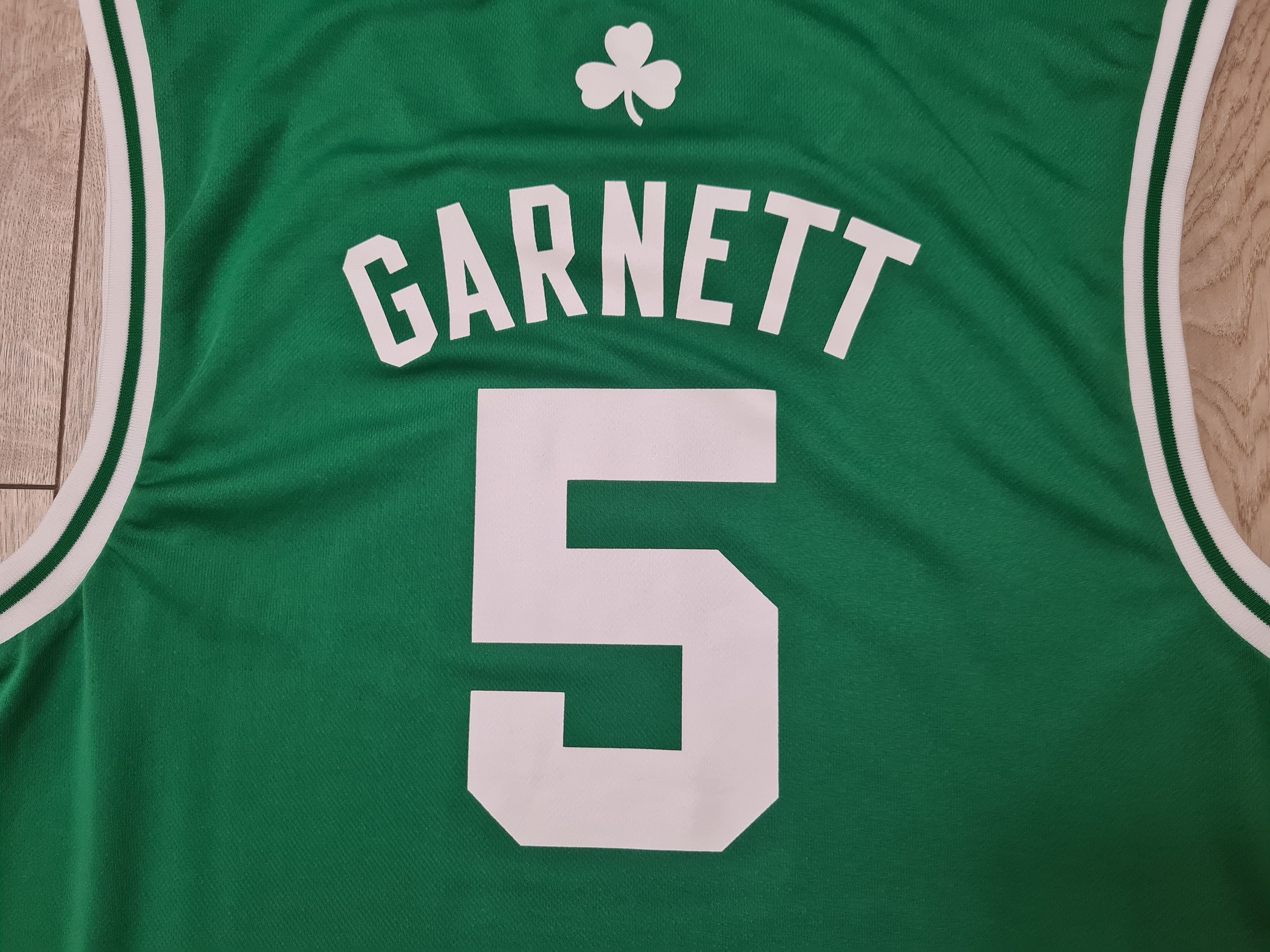 Adidas BOSTON CELTICS JERSEY 2013 GARNETT JERSEY BASKETBALL SHIRT Size US M / EU 48-50 / 2 - 4 Thumbnail