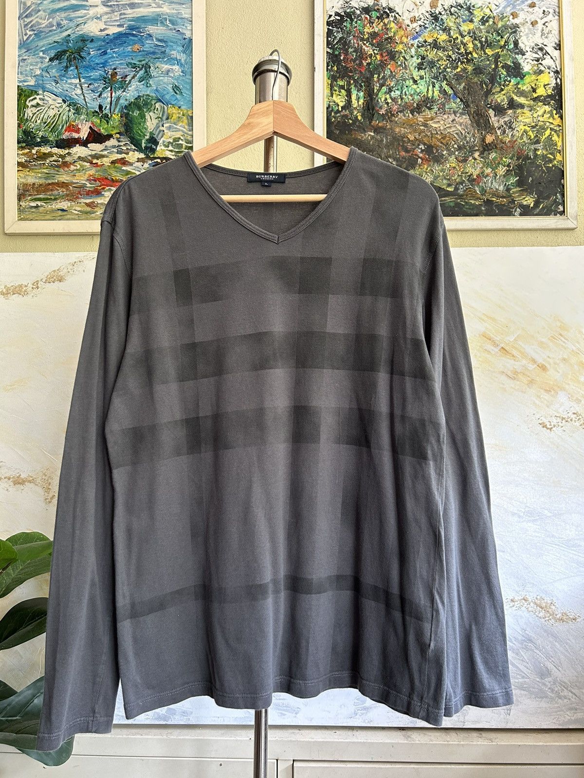 Vintage Burberry Check Long Sleeve