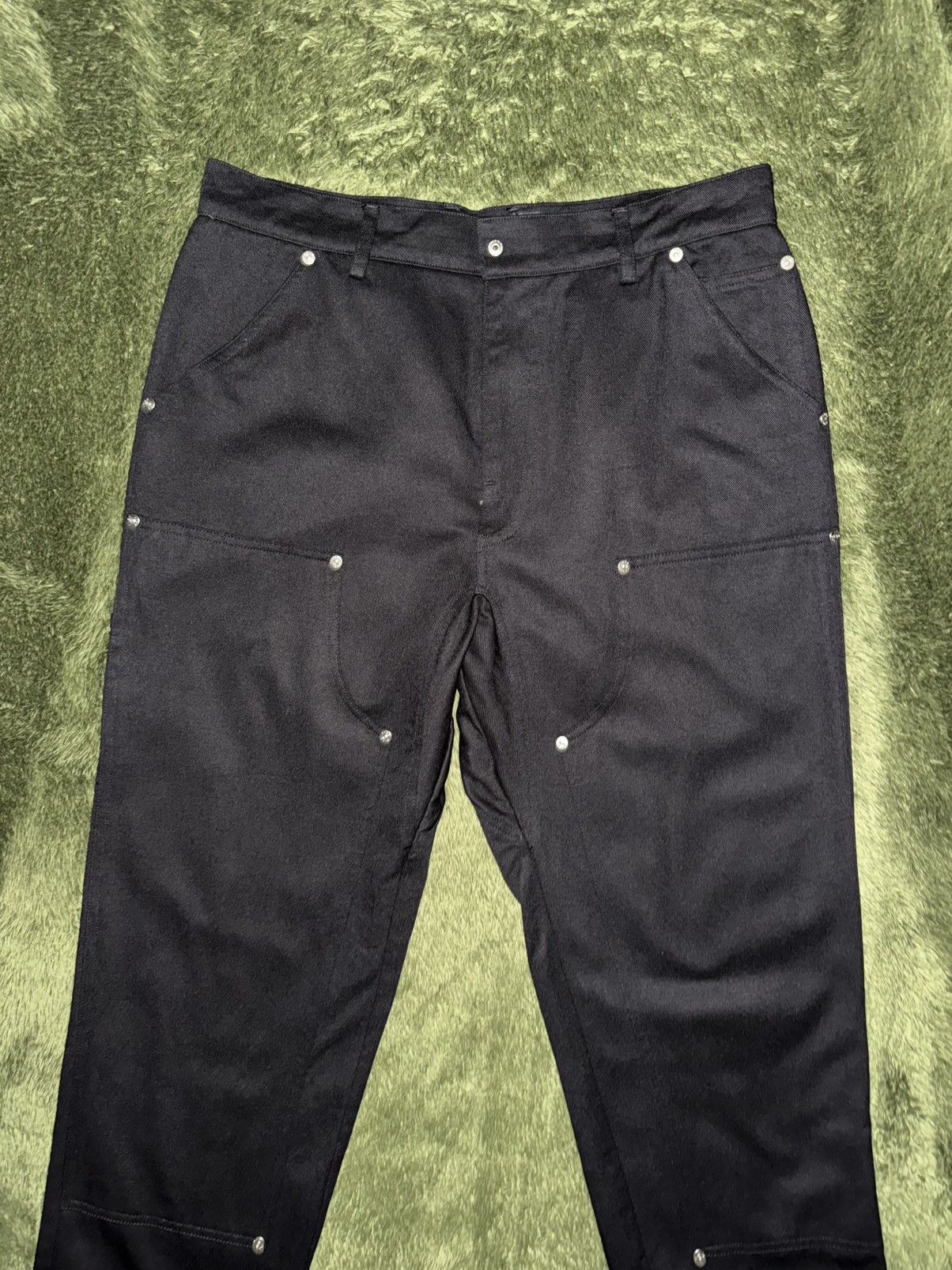 IISE [M] IISE 21FW Double-Front Work Pants – Black Size US 32 / EU 48 - 4 Thumbnail