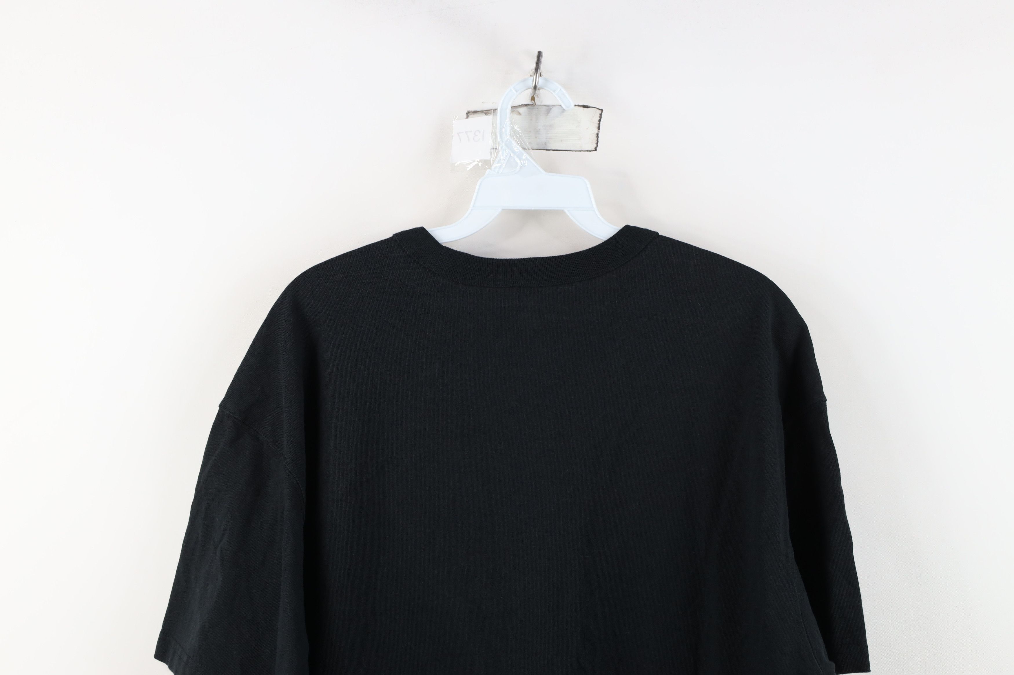 Nike Vintage Y2K Nike Center Swoosh Heavyweight T-Shirt Black Size US M / EU 48-50 / 2 - 14 Thumbnail