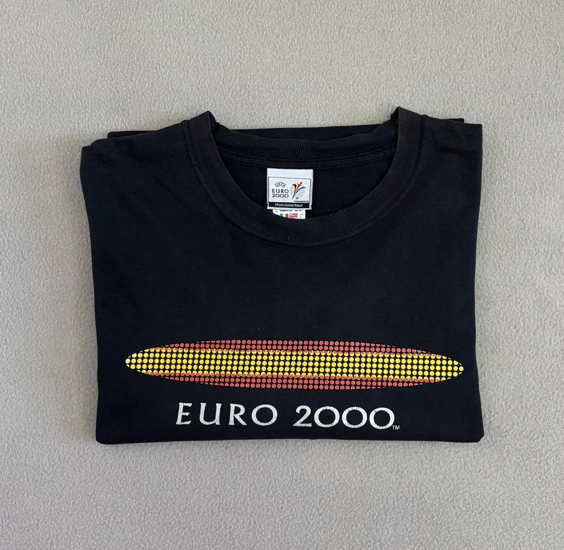 Adidas Spain Euro 2000 Adidas T-shirt Size XL-XXL Size US XXL / EU 58 / 5 - 20 Thumbnail