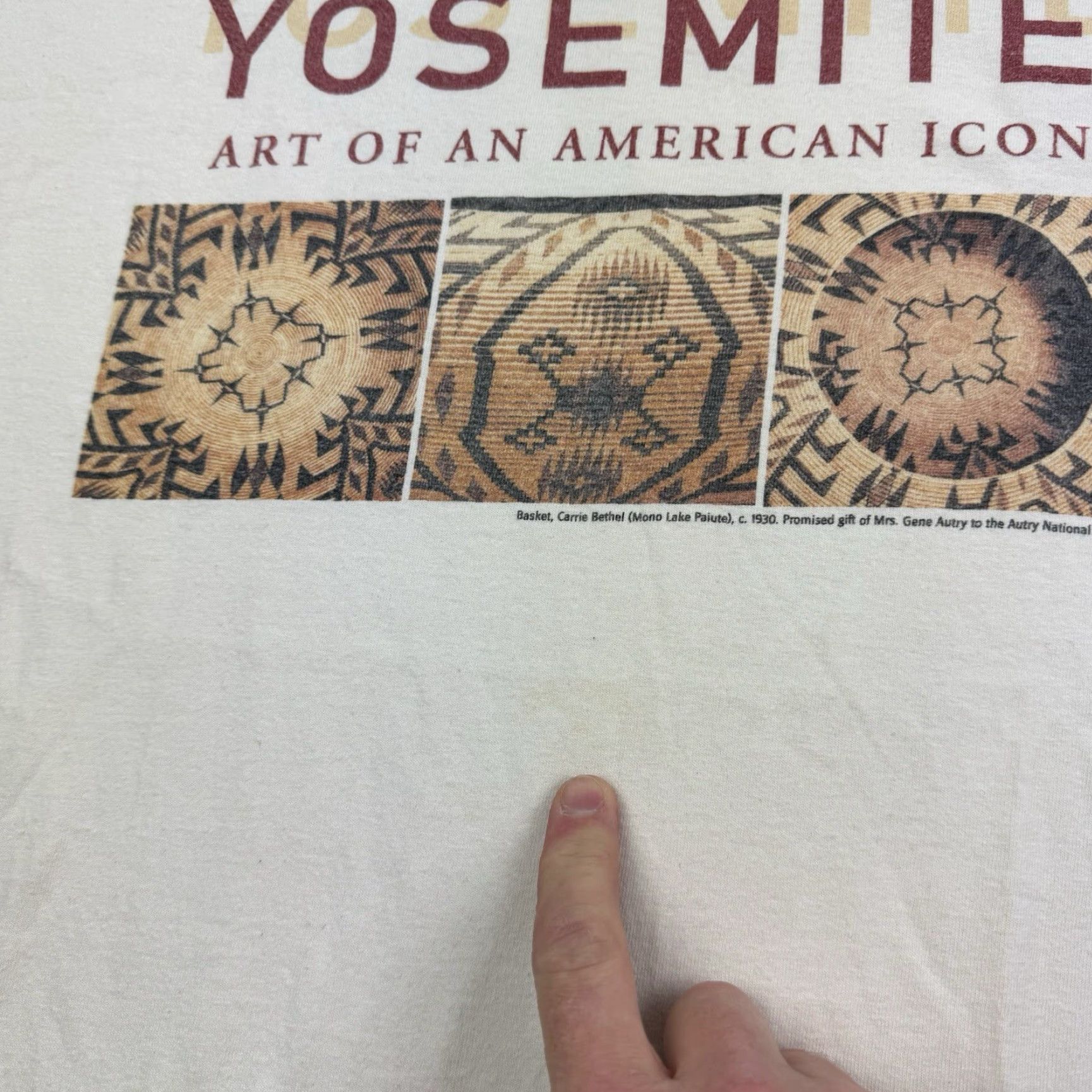 Gildan Vintage Gildan Yosemite National Park T-Shirt Adult XL Brown Nature 90s Outdoor Art Y2K Men's Size US XL / EU 56 / 4 - 4 Thumbnail