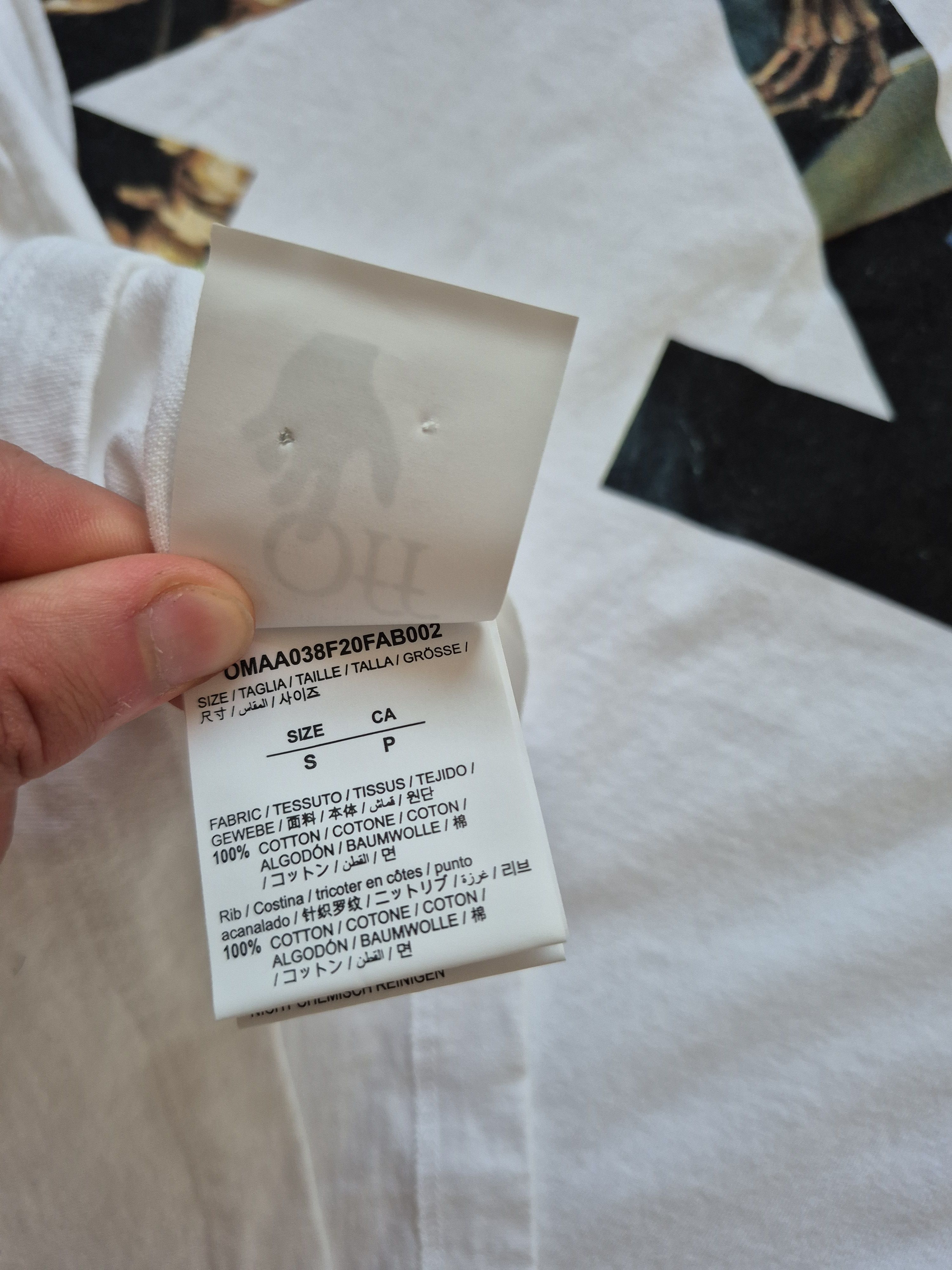 Off-White Off White Pascal Arrows Virgil Small Virgil Oversized Size US S / EU 44-46 / 1 - 5 Thumbnail