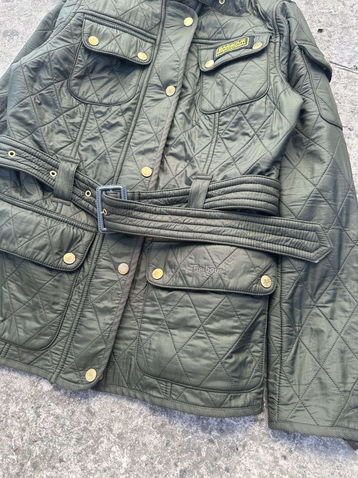 Barbour Vintage Barbour International Jacket UK Style Streetwear Size M / US 6-8 / IT 42-44 - 2 Thumbnail