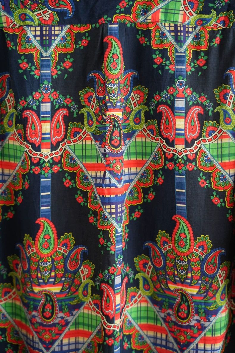 Yohji Yamamoto Yohji Yamamoto 04ss cashew flower printed silk shirt 2502- Size US L / EU 52-54 / 3 - 6 Thumbnail