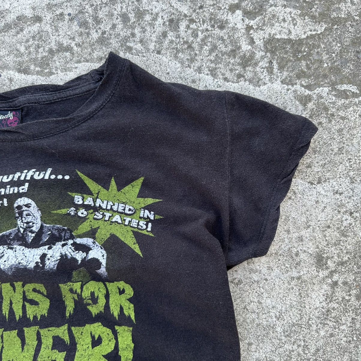 Band Tees × Vintage Vintage T-shirts Brains For Diner Big Logo Distressed Y2K Size L / US 10 / IT 46 - 5 Thumbnail