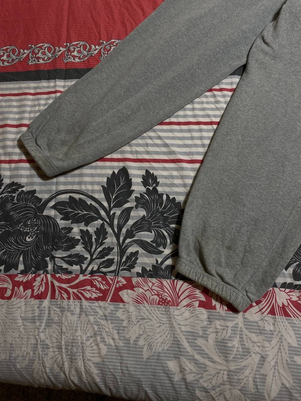 Nike × Vintage Nike gray sweatpants baggy fit wide leg streetwear hype Size US 32 / EU 48 - 13 Thumbnail