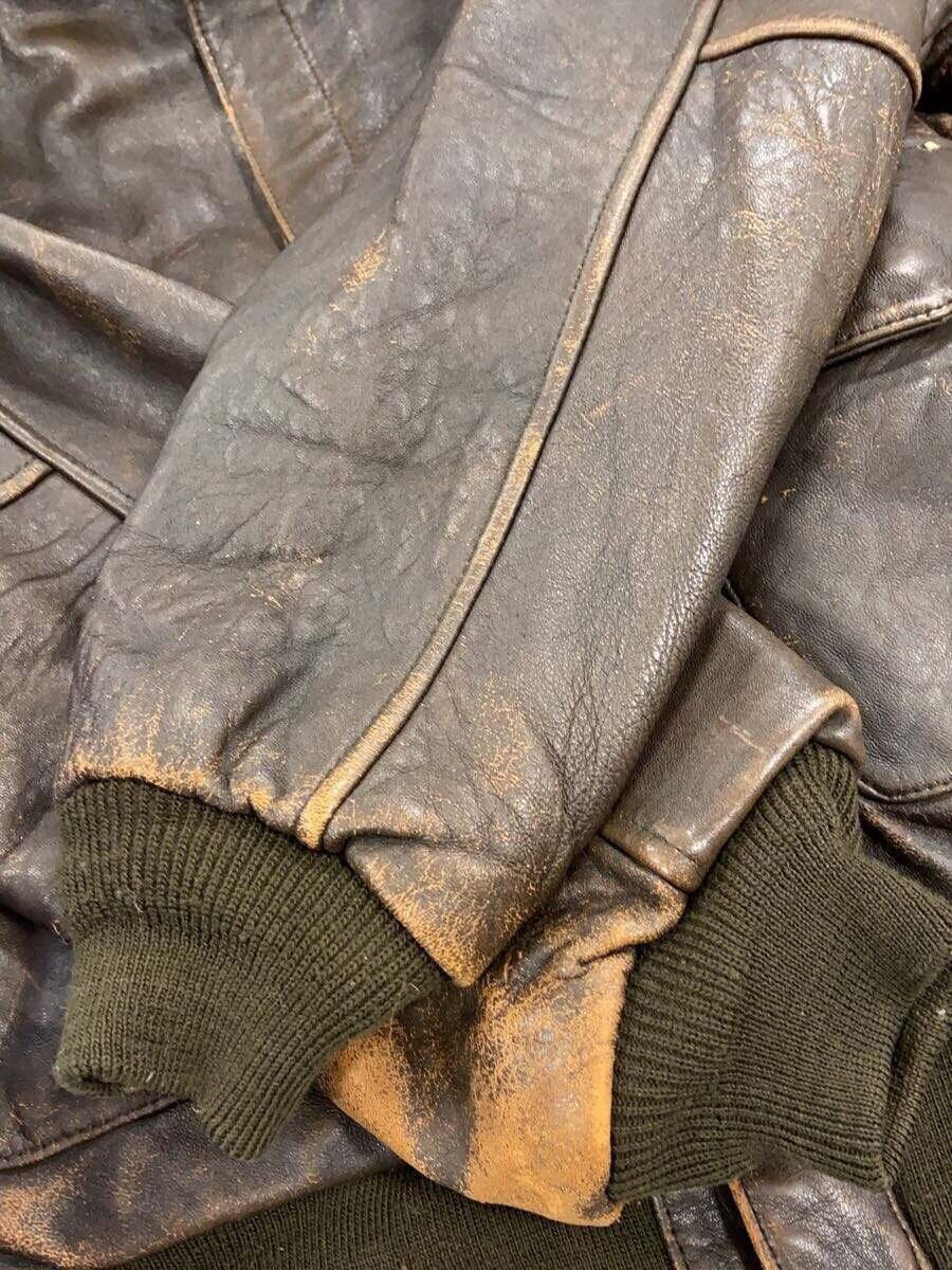 Avirex Avirex Leather Flight Jacket Brown Size US M / EU 48-50 / 2 - 6 Thumbnail