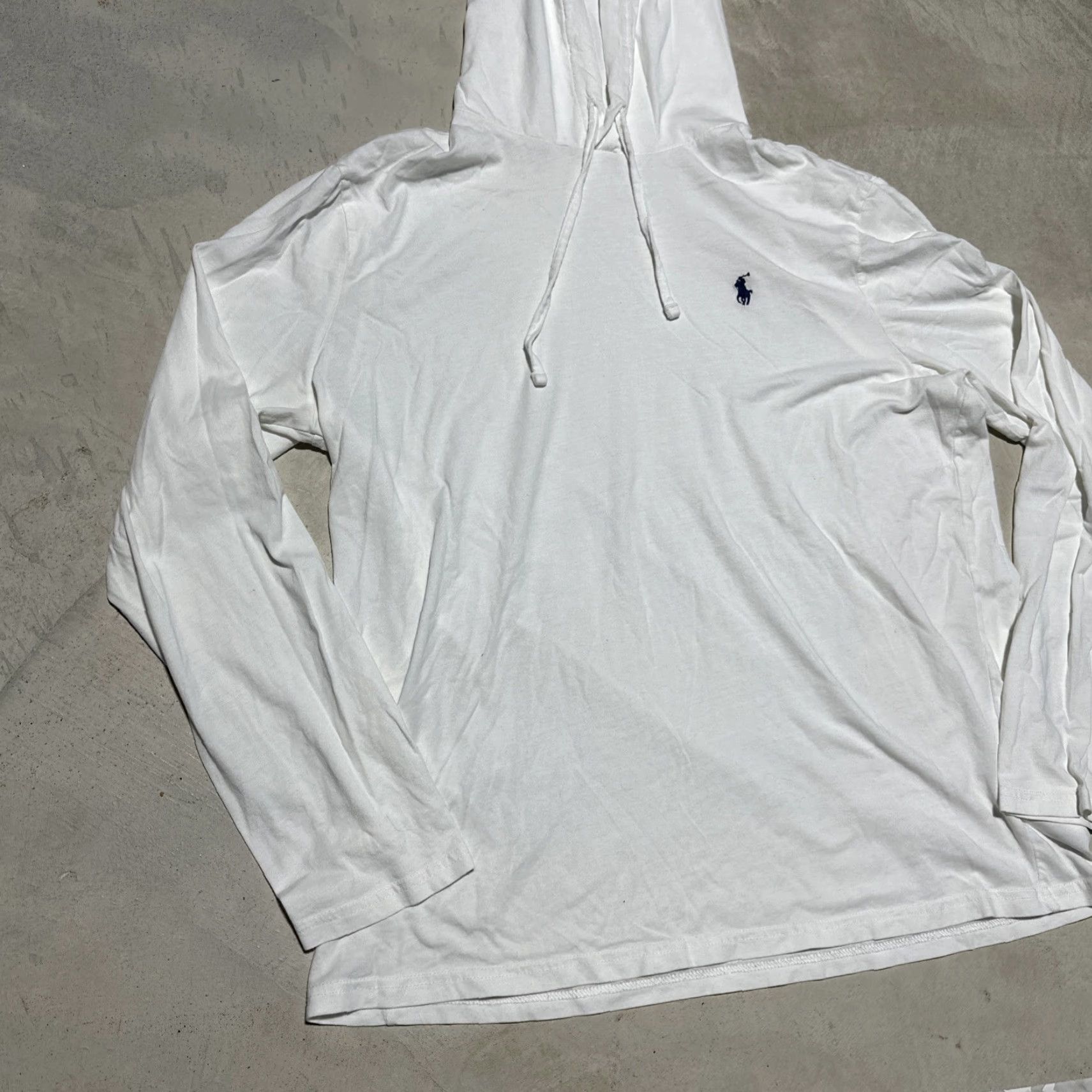 Polo Ralph Lauren **Polo Ralph Lauren Men Large White Full Zip Hoodie** User: **Polo Ralph Lauren Men Large White Full Zip Hoodie** Size US L / EU 52-54 / 3 - 4 Thumbnail