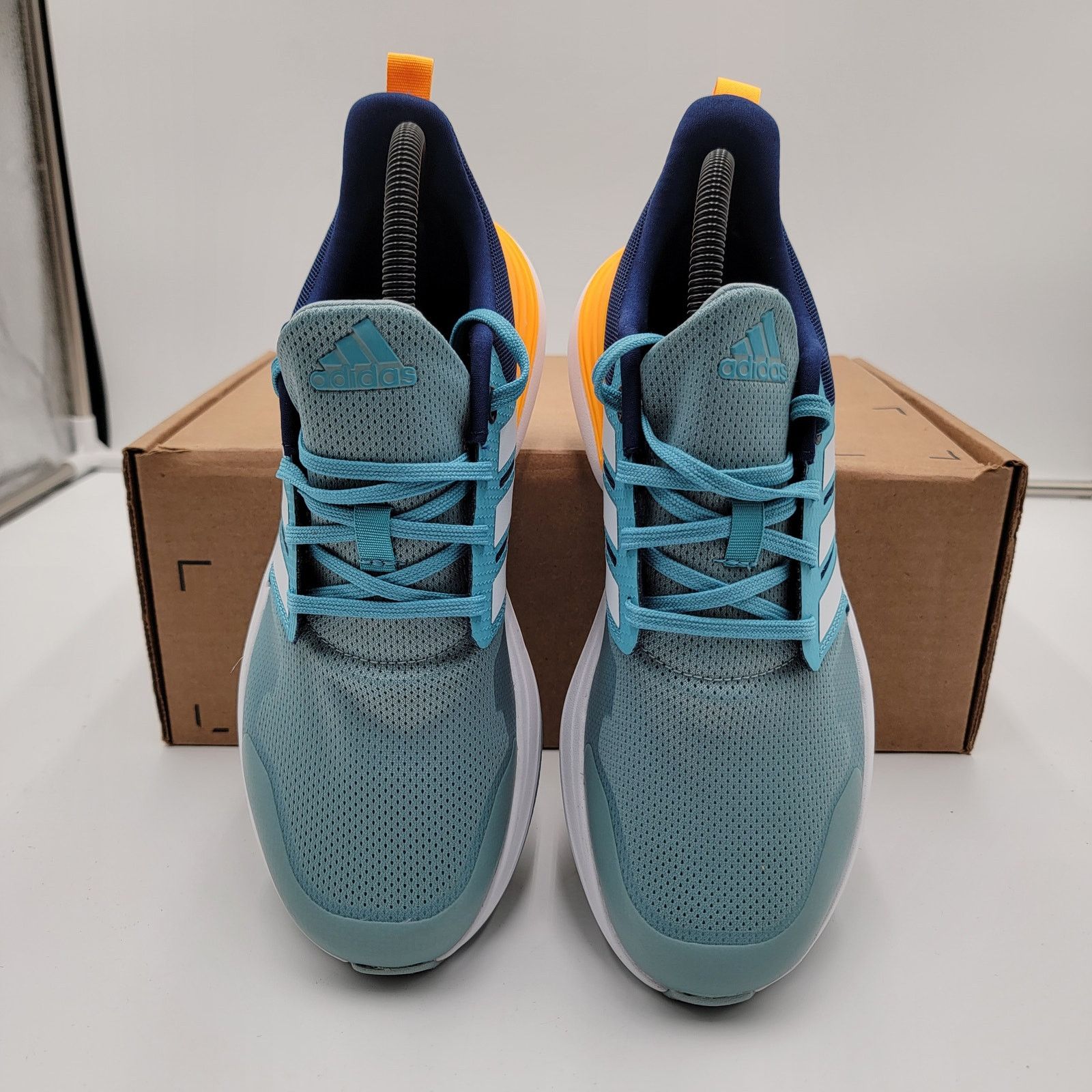 Adidas Adidas Mens RapidaSport Blue Running Shoes Sz 5 HP6126 (140) Size US 5 / EU 37 - 3 Thumbnail