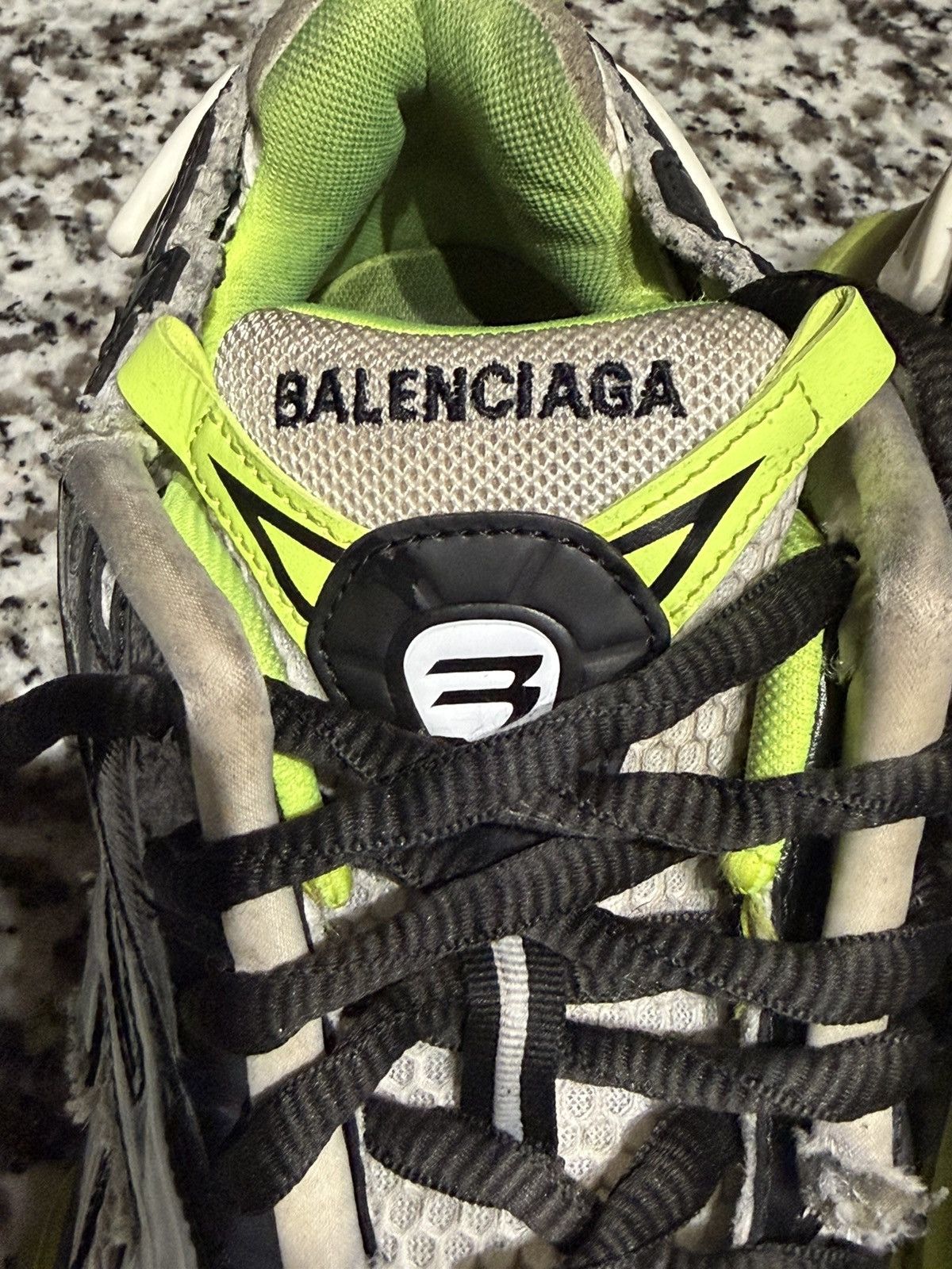 Balenciaga Balenciaga Runner Sneaker 'White Fluo Yellow' Size US 10 / EU 43 - 3 Thumbnail