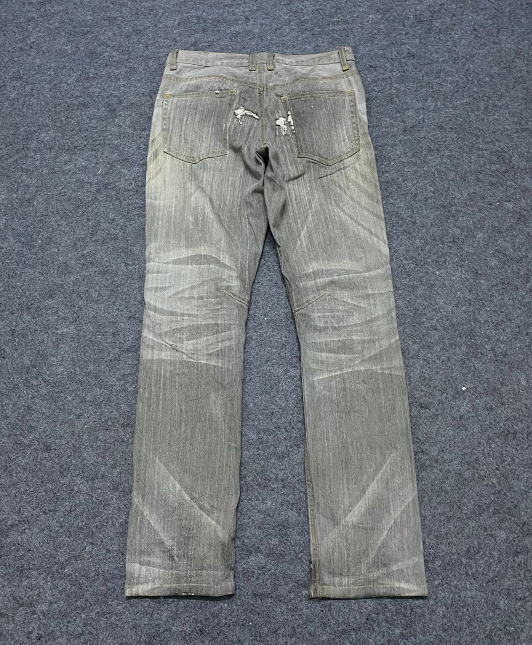 Michel Klein 💥Best Offer 💥Vintage Michael Klein Distressed Denim Size US 31 - 2 Thumbnail