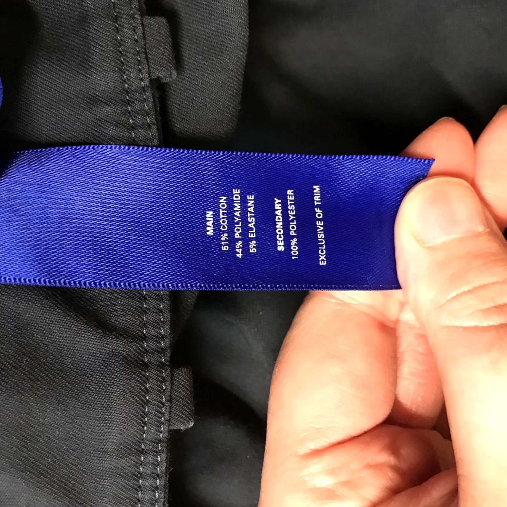 Vintage Kit and Ace Men's Performance Chino Pants Navy Size 36 Size US 36 / EU 52 - 8 Thumbnail