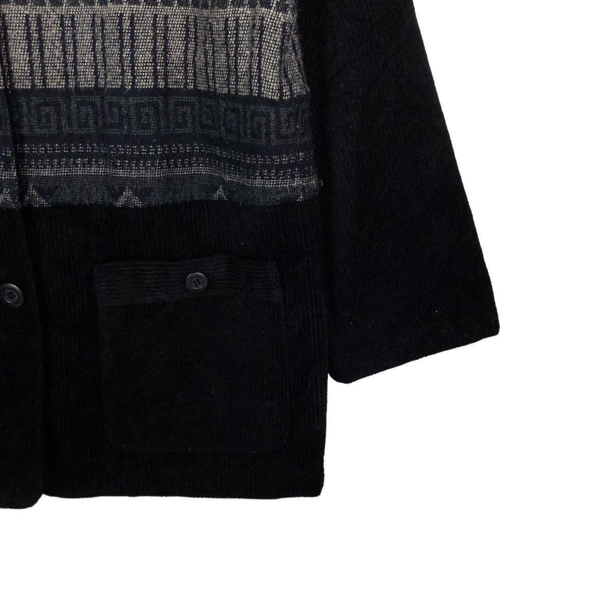 Japanese Brand 🔥VINTAGE CASUAL JACKET WOOL NAVAJO AZTEC DESIGN JEANJAURES Size US M / EU 48-50 / 2 - 4 Thumbnail
