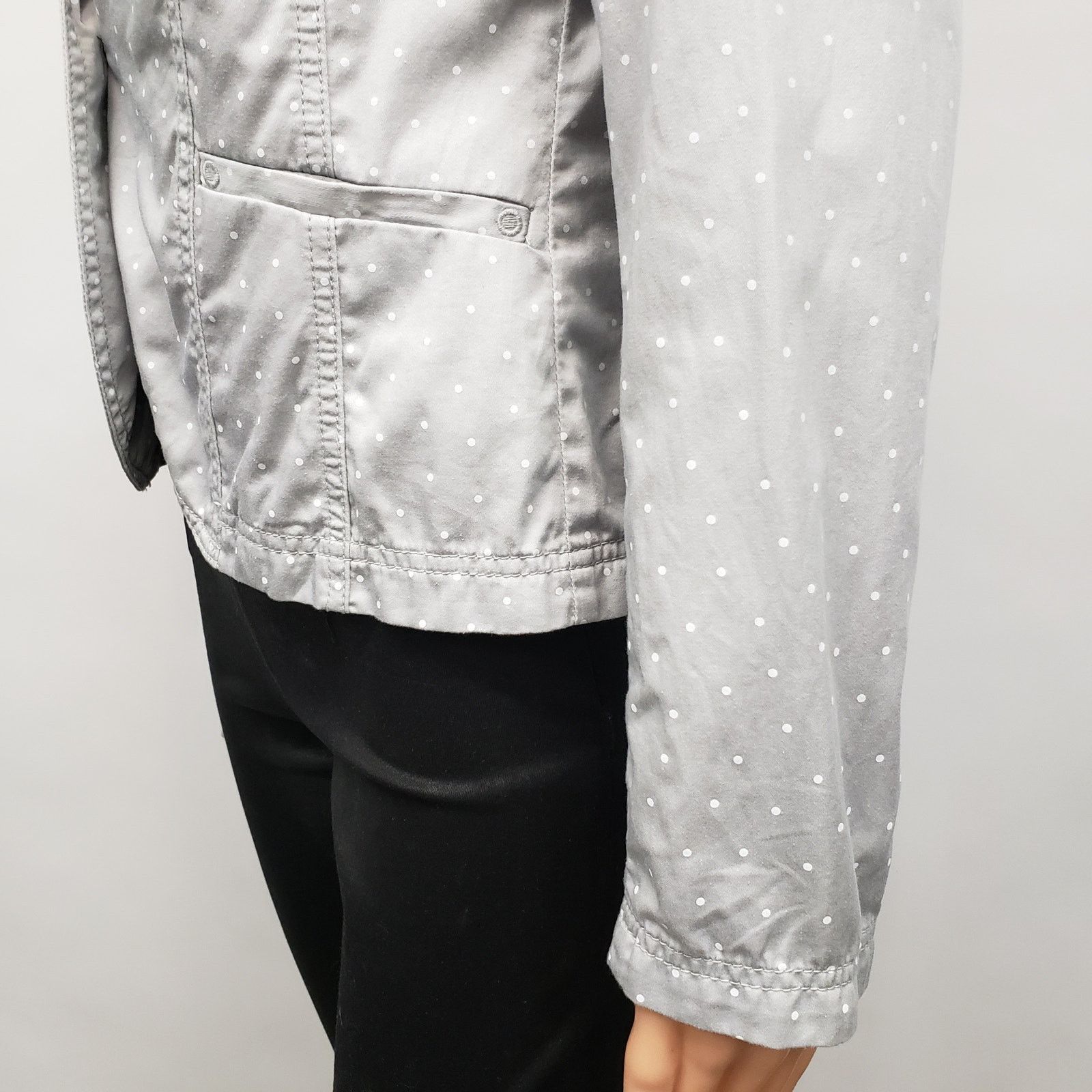 Nordstrom NWT Caslon Nordstrom Polka Dot Blazer Jacket S Cotton Size S / US 4 / IT 40 - 8 Thumbnail