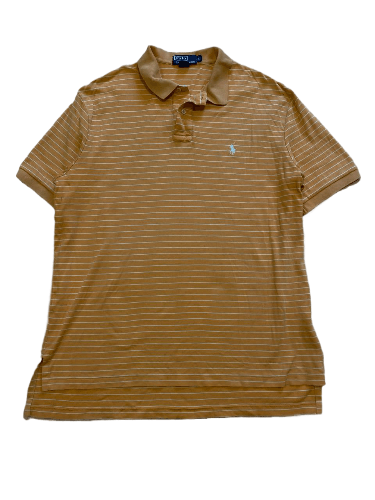 Polo Ralph Lauren Vintage Polo Ralph Lauren Striped Polo Size L Size US L / EU 52-54 / 3 - 1 Thumbnail