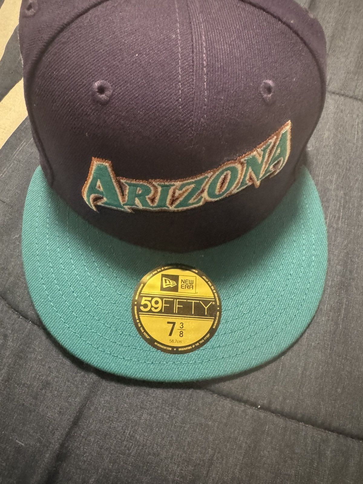Hat Club ARIZONA DIAMONDBACKS HATCLUB NEW ERA 59FIFTY Jersey Hat Size ONE SIZE - 2 Thumbnail