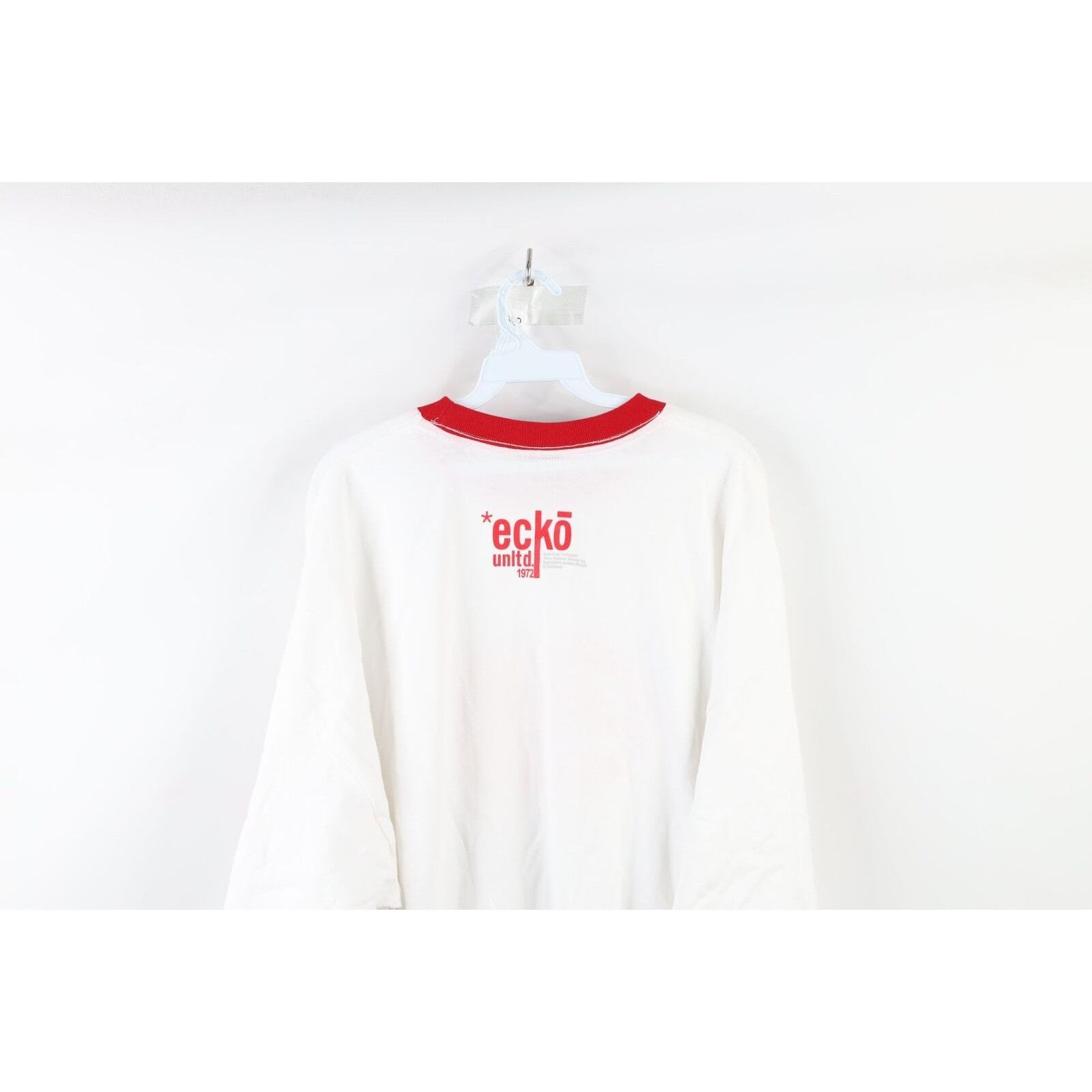 Ecko Unltd. × Vintage NOS Vintage 90s Ecko Baggy Fit Long Sleeve T-Shirt 3XL Size US XXL / EU 58 / 5 - 8 Thumbnail